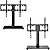 PERLESMITH Universal Swivel TV Stand Base PSTVS13&PSTVS09