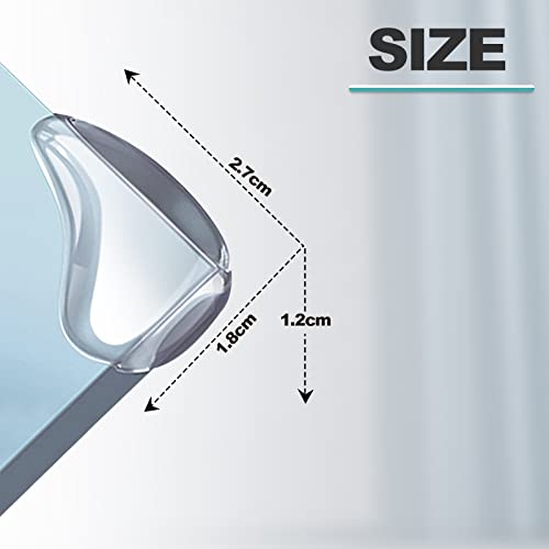 image for Gudui 12 Pack Corner Protector Baby Clear Corner Guards Sharp Corner C