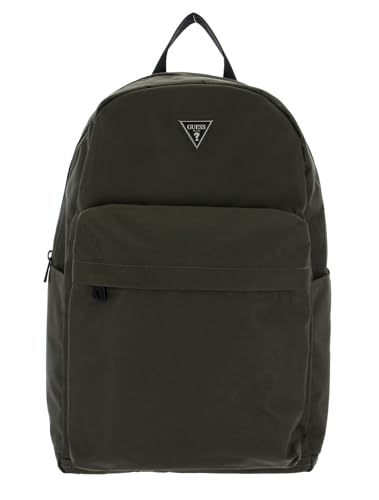 GUESS Elvis Backpack Military : grand sac à dos tendance avec bretelles ajustables