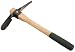 Edward Tools Planter Pick and Scoop for Gardening - Hand tiller digs / breaks compacted soil - Solid wood handle with rubber comfort grip - Hand Garden Planter Carbon steel blade rust proof finish