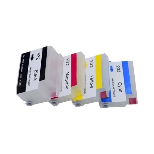 Cartouche 932XL 933XL auto-reset vide à remplir soi-même pour imprimante Officejet 7510 7110