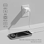 USB C Charger Block, 4 Pack 20W Fast Charge Type-C Adapter, USBC Wall Charger with 4FT/6FT USB C to C Cable for i Phone 17/17 Pro/16/16 Pro/16 Pro Max/15/15 Plus/15 Pro/15 Pro Max