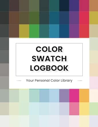 Color Swatch Logbook | Your Personal Color Library with 5720 Charts ...