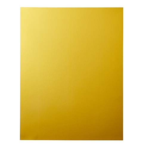 Cardstock Paper for Card Making, Metallic Gold (8.5 x 11 In, 48 Sheets)