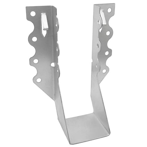 (20 Pack) 2' X 6' Joist Hanger 18 Gauge Double Shear Face Mount Joist Hangers for Wood, Floor Deck and Ceililng Joists