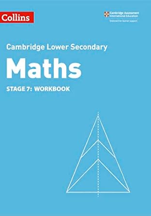 Amazon.com: Collins Cambridge Lower Secondary Maths – Stage 7: Workbook ...