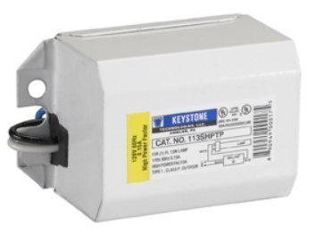 113SHPTP, 13 Watt 120V Magnetic 2 Pin CFL Ballast by Keystone