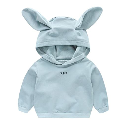 Toddler Rabbit Ear Hoodie Sweatshirt Outfit