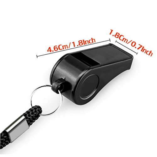 Didiseaon 3 sets silbatos metálicos portátiles para supervivencia miniatura 5