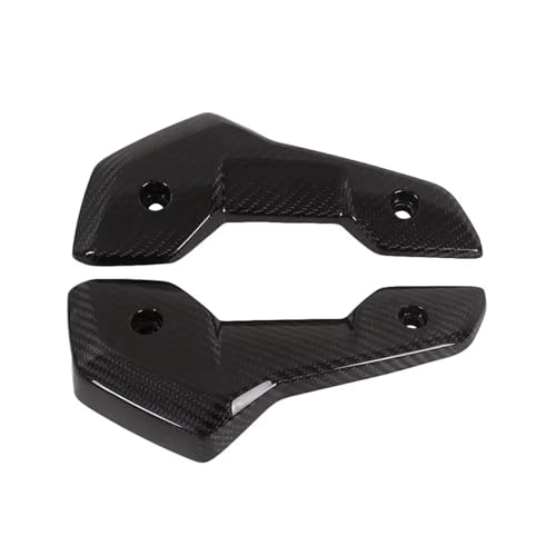 Carénage latéral protection et écopes de radiateur en carbone brillant pour Triumph Trident 660