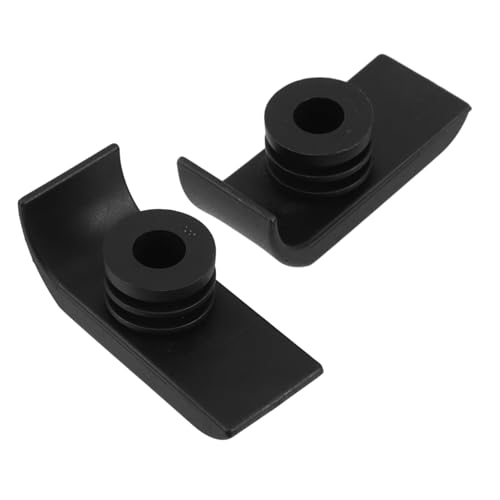 FOMIYES Elderly Walker Replacement Parts 2 Pcs Walker Pads Universal Skis Glides Non-Slip Easy Installation Floor Safe Gliding