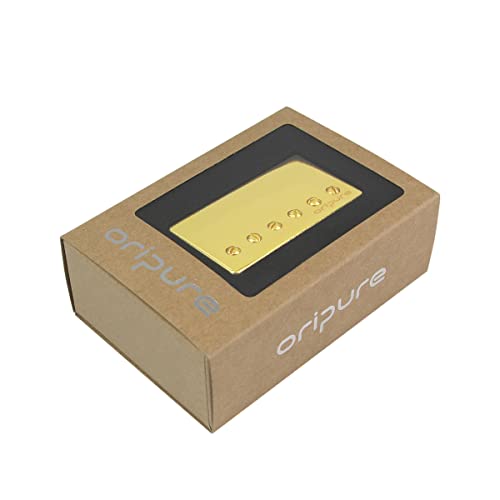 Oripure Alnico 5 Sealed Guitar Humbucker Pickups Golden Bridge Pickup 16K Fit Les Paul Guitar Part #TOP3