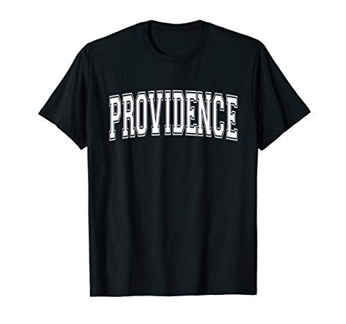 PROVIDENCE RI RHODE ISLAND USA Vintage Sports Varsity Style T-Shirt