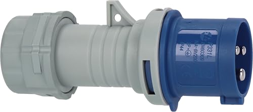 Brennenstuhl Prise CEE IP44 avec indicateur de tension LED (230 V, 16 A, pour une utilisation en extérieur)