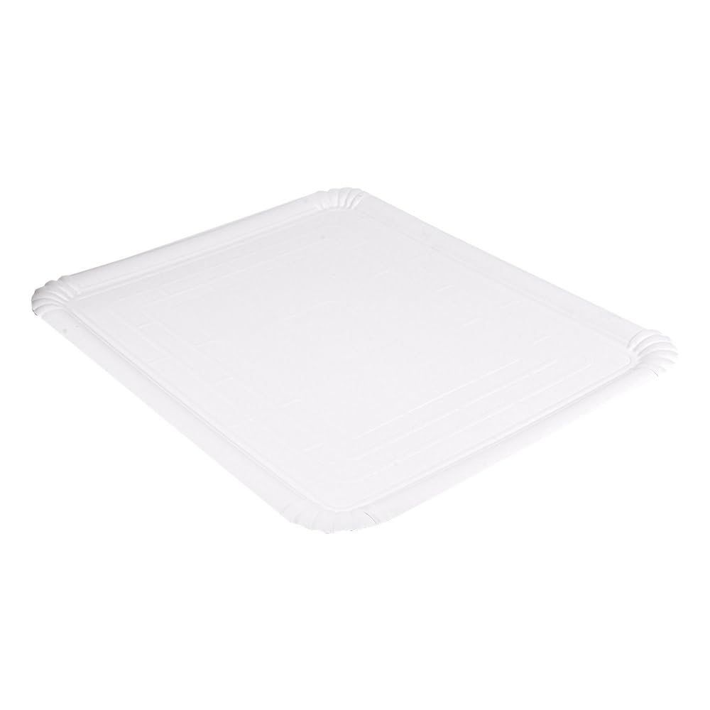 García de Pou 107.98 Bandejas Pastelería Medianas, 40 x 50 cm, Set de 25, Blanco