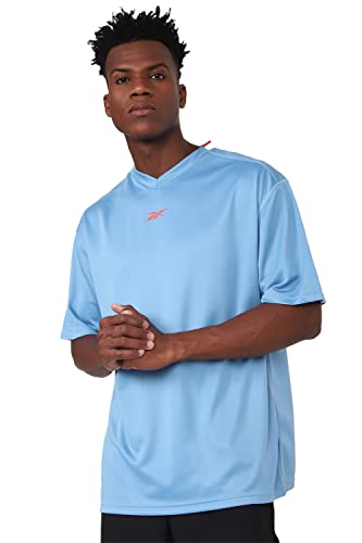 Image of Reebok Men's Solid Regular Fit T-Shirt
