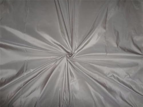 Tissu taffetas 100 % pure soie lavande d'une élégance haute couture pour robe de bal