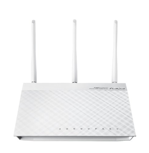 ASUS RT-N66W Dual-Band Wireless-N900 Gigabit Router (White Version)