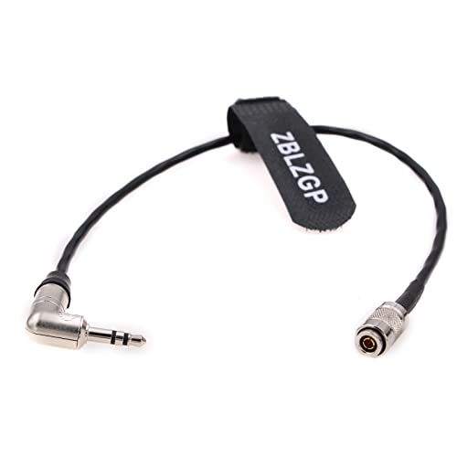 ZBLZGP DIN 1.0 2.3 BNC to Right Angle 3.5mm Jack UltraSync ONE Timecode Cable for DSLR Cameras (Straight din 1.0/2.3) - Image 3