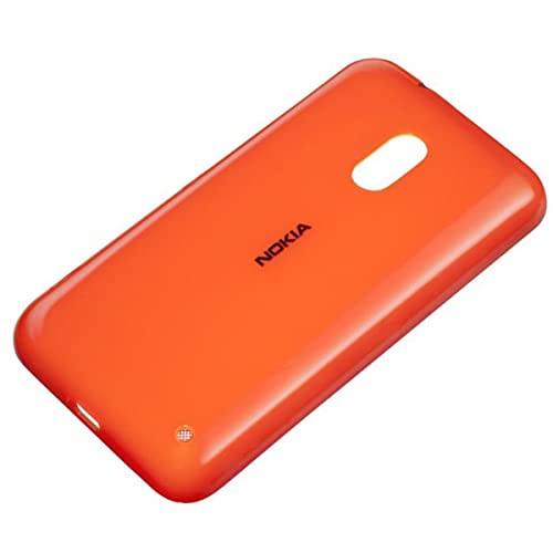 Nokia Custodia Rigida in Plastica per Modello Lumia 620, Arancione
