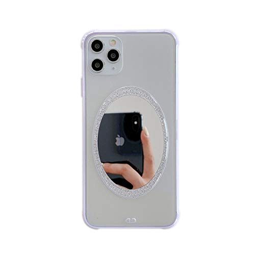 Preisvergleich Produktbild ZHANGSHUANG Geeignet Für iPhone 11, Make-Up Spiegel Gefrostete Handyhülle, Apple 7Plus / Xr