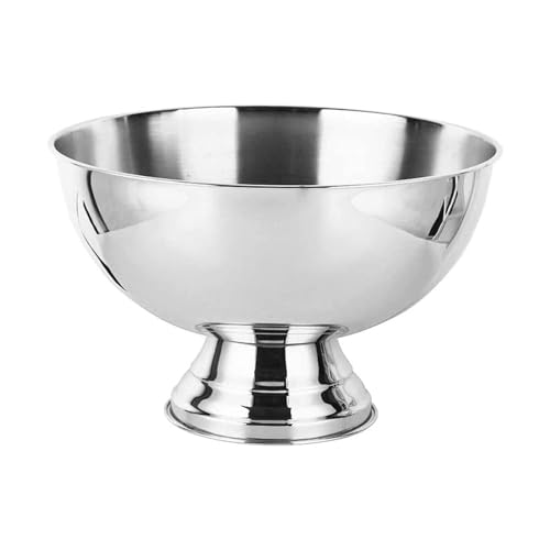 MRKU Cubo de Hielo, Cubo de Hielo para champán de 13,5 l, Cubo para Cerveza embotellada, Muy Pulido, decoración del hogar/Oro Rosa