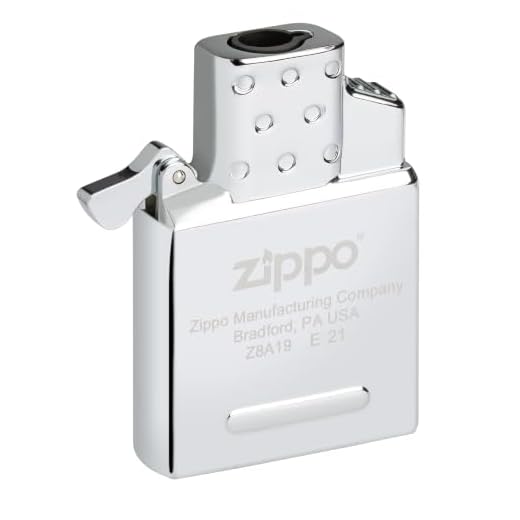 Zippo Butane Gas Insert-Single Flame Lighter Torch-Empty-2006814-Zippo Gaseinsätze, Metall, Silber, S