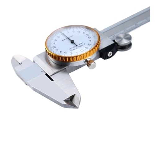 Calibrador vernier acero inoxidable de 8 pulgadas para mediciones métricas exactas 2