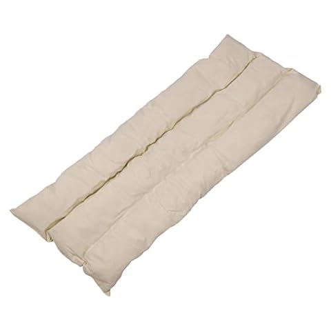 SCHMUSEWOLKE Baby Federwiegenmatratze - Matratze für die Federwiege - Bio-Baumwolle mit Schafwolle gefüllt - 85 x 28 x 4 cm Cover
