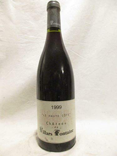 hautes côtes de nuits château de villars fontaine le haute côte rouge 1999 - bourgogne