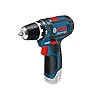 Bosch Professional 12V System Akku Bohrschrauber GSR 12V-15 (ohne Akku/ Ladegerät)