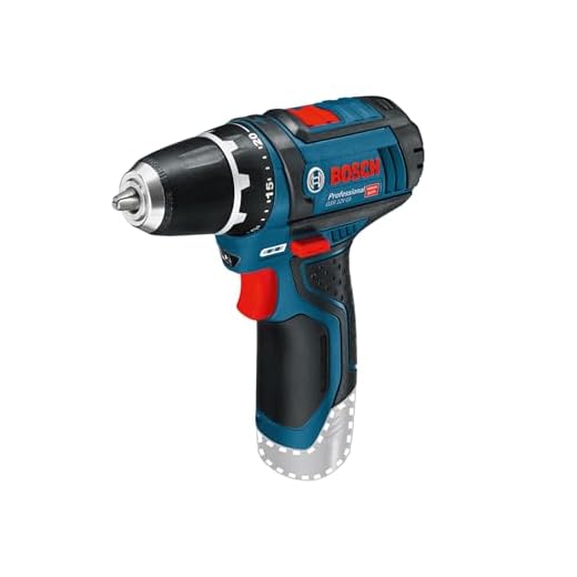 Bosch Professional 12V System Akku Bohrschrauber GSR 12V-15 (ohne Akkus und Ladegerät, im Karton)