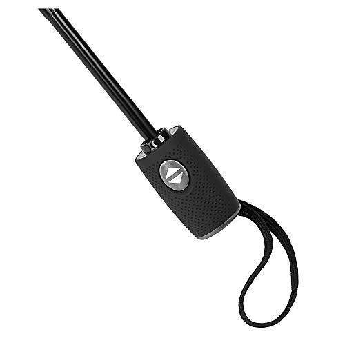 VON LILIENFELD Regenschirm Taschenschirm Französische Bulldoggen Windfest Auf-Zu-Automatik Stabil Leicht Kompakt