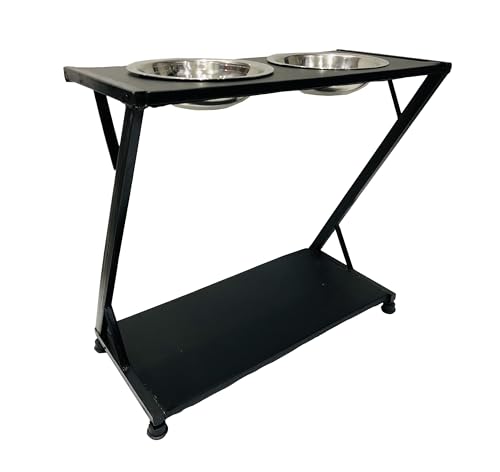 Image of Professional Manicure Salon Trolley with Wooden Top Tray and Lower Footrest | Dual Stainless Steel Bowls | Metal Frame | Durable Metal Frame, Easy to Move, Multipurpose for Salon Use