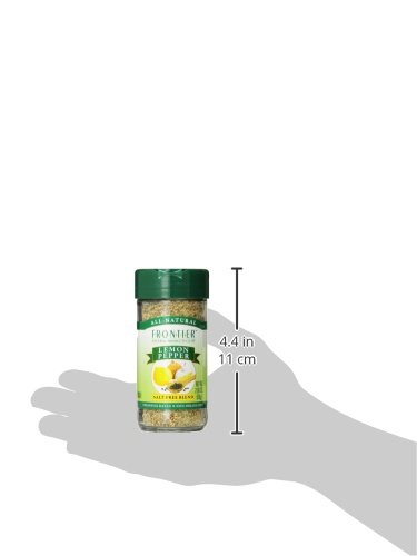 Frontier Seasoning Blends, Salt-Free Lemon Pepper, 2.08-Ounce Bottle #TOP7