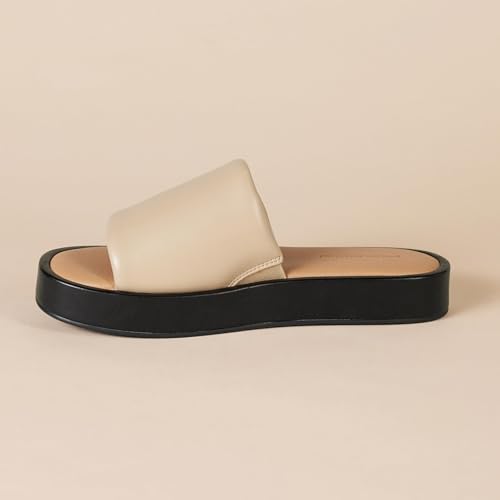Image of Amazon Essentials Women's Slide Flatform Sandal