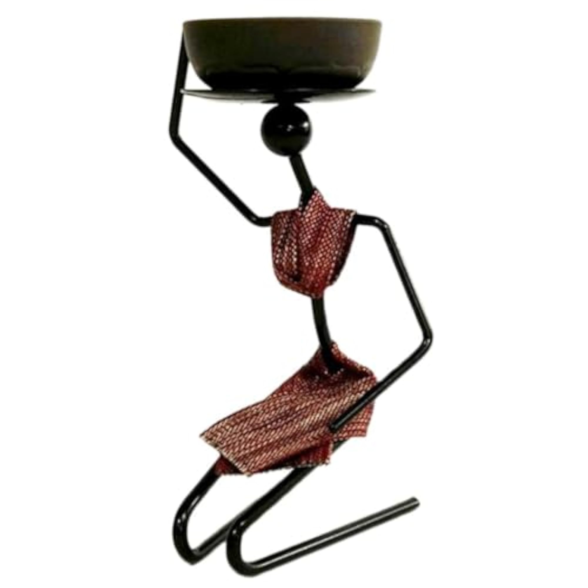 Simple Women Shaped Candle Holder Tealight Stand