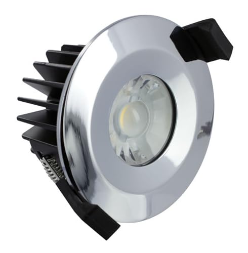 Integral ILDLFR70B009 Fire Rated Downlight 4000K Cool White Dimmable Polished Ch