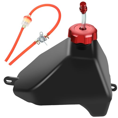 YOXUFA Plastic Gas Fuel Tank Cap Petcock for 50cc 70cc 90cc 110cc 125cc ATV Coolster TaoTao Lincon Buyang Roketa Kazuma Baja Sunl Quad Riding Lawnmower Chinese 4 Wheeler Parts