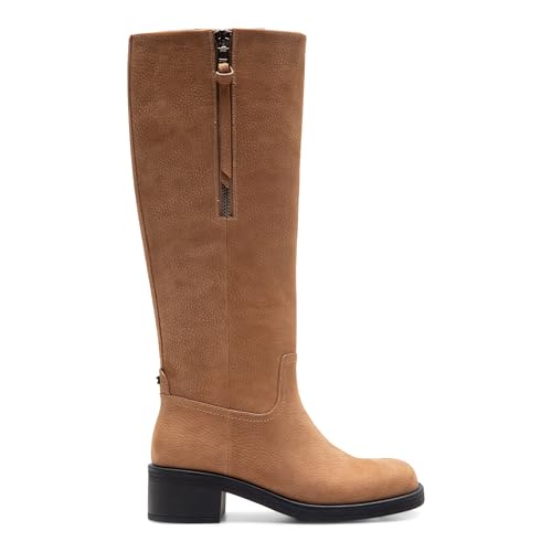 Botte Haute Genou Aerosoles Morisson en Nubuck Camel Taille 40 - 6