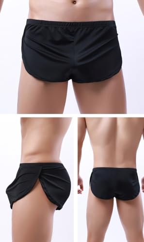 Men's Boxer Aloha Shorts Loose and Soft Sports and Fitness Underwear 3 Pack3