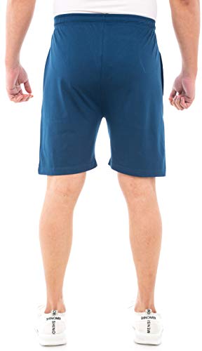 Image of Epoxy Men's Combo Shorts Pack - Sports, Gym, and Bermuda Shorts for Men - Pack of 2 - Cotton Fabric, Zipper Pocket, and Stylish Design - Summer Wear and Fitness Essentials