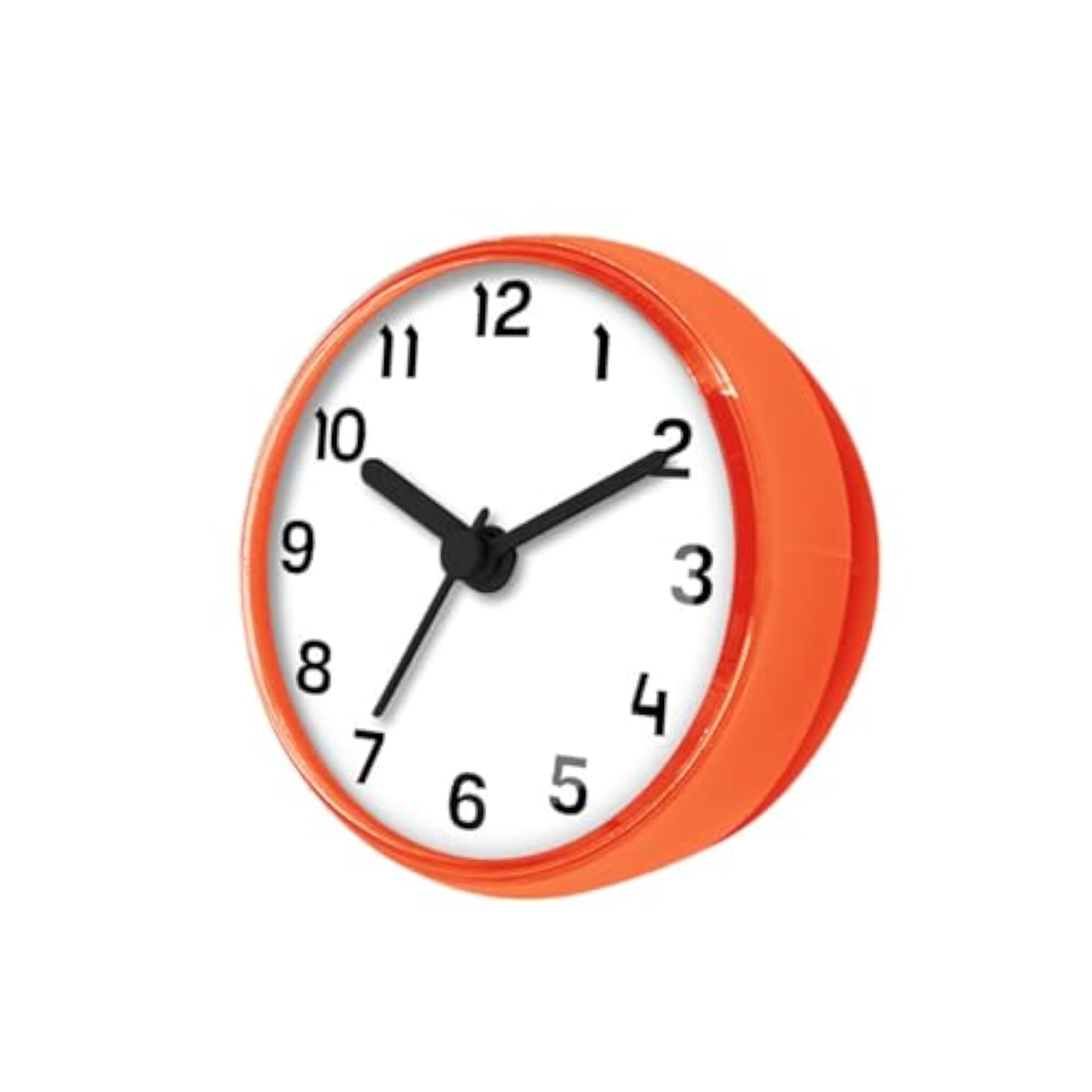 Waterproof Bathroom Clock, Silent Small Design