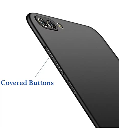 Image of Mobile Back Cover Case for Honor 10 (Silicone Case|CameraProtection|Black SC1510)