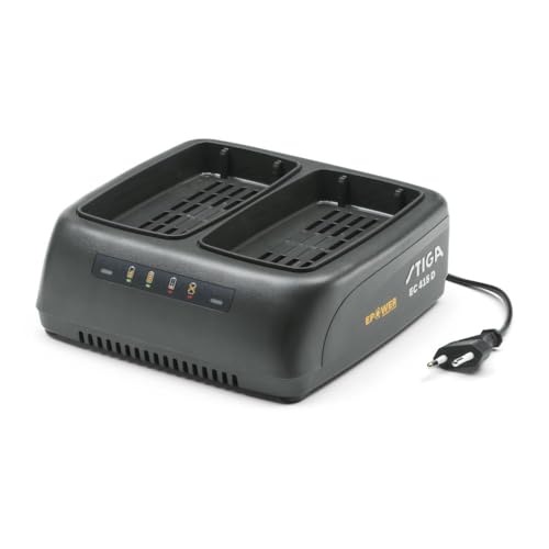 Chargeur ePower Stiga EC 415 D 48V double prise Europlug 2 Ah - 2