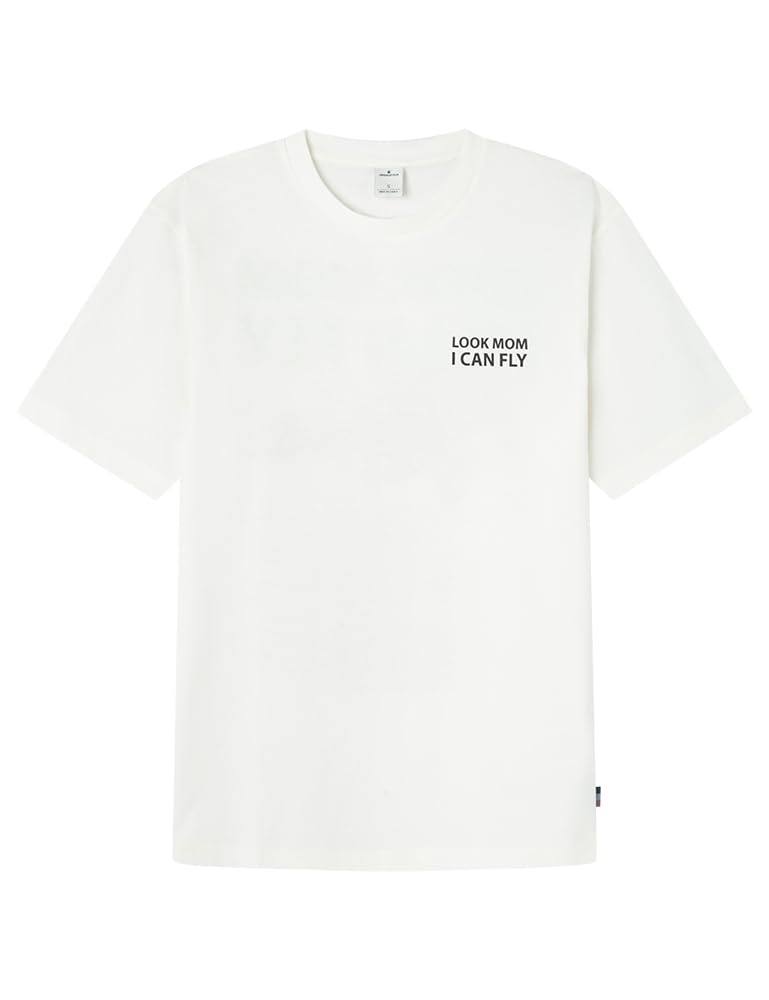 SPRINGFIELD Men's T-Shirt, Ivory White, S