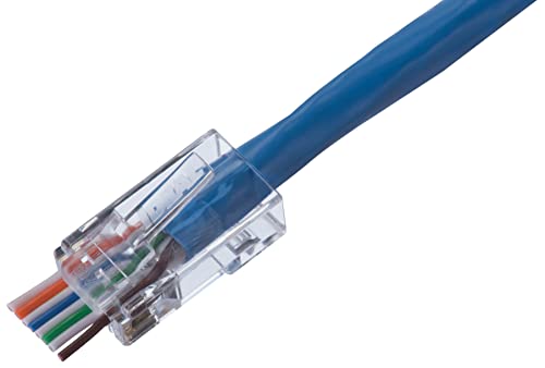 Ideal Electrical 85-375 Conector RJ-45 CAT6 Feed-Thru 25 uds miniatura 5