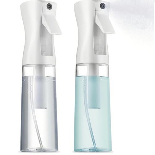 Kuchli 2 piezas vaporizador portátil para el cabello, 200 ml, vaporizador recargable, pulverizador para el cabello, vaporizador, agua para plantas, peluquería, cuidado de la piel, limpieza