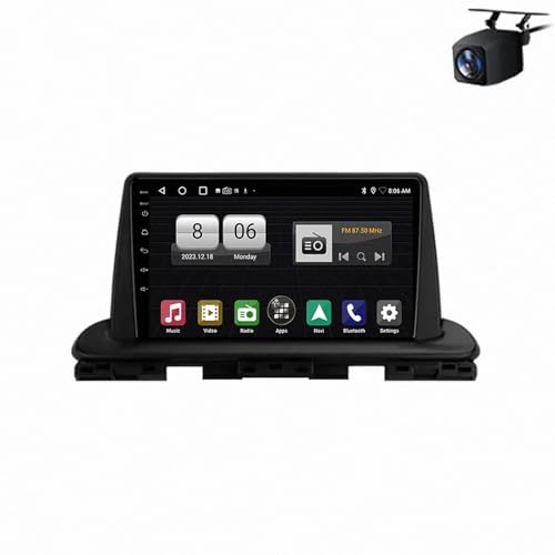 Radio Coche 2 DIN para Kia Cerato 4 IV Forte con Cámara Trasera