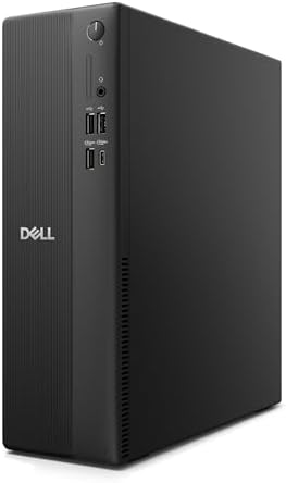 Dell Slim DS1265 AMD Desktop - AMD Ryzen™ 5 150 Processor, AMD Radeon™ 660M, 16GB DDR5 4800MT/s Memory, 512GB M.2 SSD, Dell Wired Keyboard and Mouse, Windows Home 11, Basic Onsite Service.